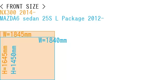 #NX300 2014- + MAZDA6 sedan 25S 
L Package 2012-